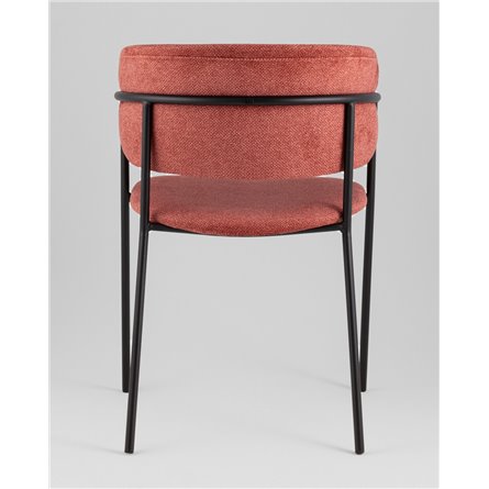 Кресло|Stool Group|Нэлли New буклированный велюр терракотовый