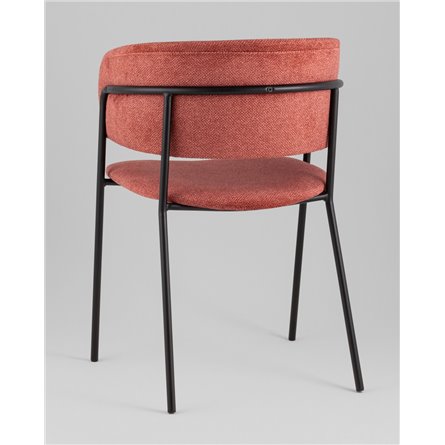 Кресло|Stool Group|Нэлли New буклированный велюр терракотовый