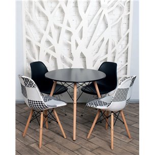 Стол|Stool Group|EAMES DSW NEW D80 черный