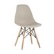 Стул Eames Style DSW бежевый (разборный каркас)