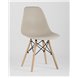 Стул|Stool Group|Eames Style DSW бежевый пластик, стальной каркас, натуральный массив бука Стул|Stool Group|Eames Style DSW бежевый пластик, стальной каркас, натуральный массив бука