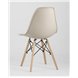 Стул|Stool Group|Eames Style DSW бежевый пластик, стальной каркас, натуральный массив бука Стул|Stool Group|Eames Style DSW бежевый пластик, стальной каркас, натуральный массив бука