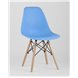 Стул|Stool Group|Eames Style DSW голубой пластик, стальной каркас, натуральный массив бука Стул|Stool Group|Eames Style DSW голубой пластик, стальной каркас, натуральный массив бука