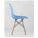 Стул|Stool Group|Eames Style DSW голубой пластик, стальной каркас, натуральный массив бука Стул|Stool Group|Eames Style DSW голубой пластик, стальной каркас, натуральный массив бука