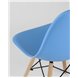 Стул|Stool Group|Eames Style DSW голубой пластик, стальной каркас, натуральный массив бука Стул|Stool Group|Eames Style DSW голубой пластик, стальной каркас, натуральный массив бука