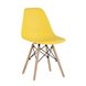 Стул Eames Style DSW желтый (разборный каркас)