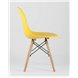 Стул|Stool Group|Eames Style DSW желтый пластик, стальной каркас, натуральный массив бука Стул|Stool Group|Eames Style DSW желтый пластик, стальной каркас, натуральный массив бука