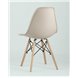 Комплект из четырех стульев|Stool Group|Eames Style DSW бежевый пластик, стальной каркас, натуральный массив бука Комплект из четырех стульев|Stool Group|Eames Style DSW бежевый пластик, стальной каркас, натуральный массив бука