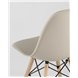Комплект из четырех стульев|Stool Group|Eames Style DSW бежевый пластик, стальной каркас, натуральный массив бука Комплект из четырех стульев|Stool Group|Eames Style DSW бежевый пластик, стальной каркас, натуральный массив бука