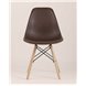 Комплект из четырех стульев|Stool Group|Eames Style DSW коричневый пластик, стальной каркас, натуральный массив бука Комплект из четырех стульев|Stool Group|Eames Style DSW коричневый пластик, стальной каркас, натуральный массив бука