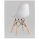 Комплект из четырех стульев|Stool Group|Eames Style DSW светло-серый пластик, стальной каркас, натуральный массив бука Комплект из четырех стульев|Stool Group|Eames Style DSW светло-серый пластик, стальной каркас, натуральный массив бука