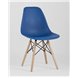 Стул|Stool Group|Eames Style DSW синий пластик, стальной каркас, натуральный массив бука Стул|Stool Group|Eames Style DSW синий пластик, стальной каркас, натуральный массив бука