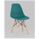Стул|Stool Group|Eames Style DSW темно-бирюзовый пластик, стальной каркас, натуральный массив бука Стул|Stool Group|Eames Style DSW темно-бирюзовый пластик, стальной каркас, натуральный массив бука