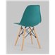 Стул|Stool Group|Eames Style DSW темно-бирюзовый пластик, стальной каркас, натуральный массив бука Стул|Stool Group|Eames Style DSW темно-бирюзовый пластик, стальной каркас, натуральный массив бука