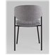 Стул|Stool Group|Харпер ткань рогожка серый ножки металл черные Стул|Stool Group|Харпер ткань рогожка серый ножки металл черные