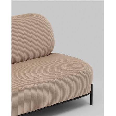 Диван прямой|Stool Group|Стоун велюр рельефный бежевый