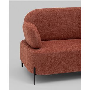 Диван прямой|Stool Group|Кэнди ткань букле коралловый