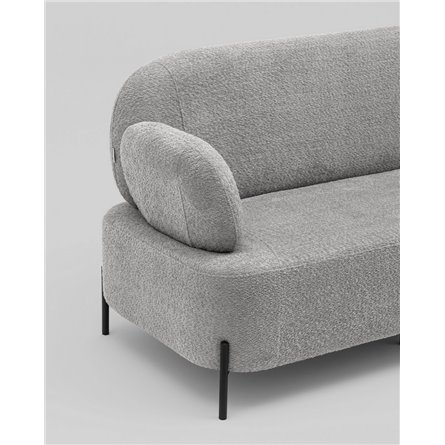 Диван прямой|Stool Group|Кэнди ткань букле светло-серый