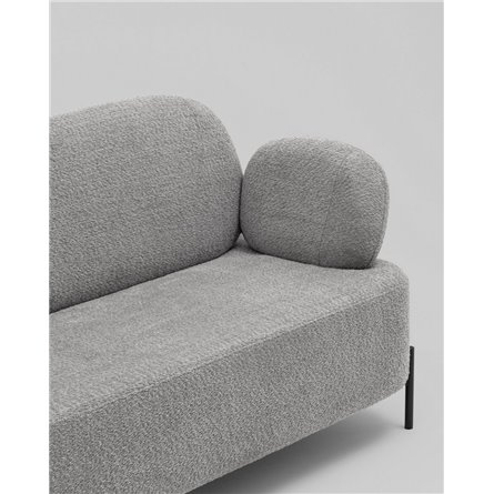 Диван прямой|Stool Group|Кэнди ткань букле светло-серый
