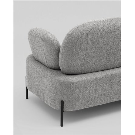 Диван прямой|Stool Group|Кэнди ткань букле светло-серый