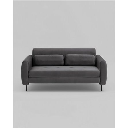 Прямой диван|Stool Group|Барнаби велюр светло-серый