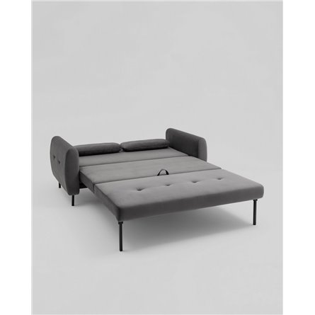 Прямой диван|Stool Group|Барнаби велюр светло-серый