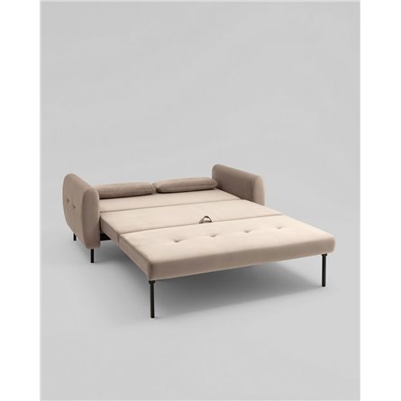 Прямой диван|Stool Group|Барнаби велюр серый