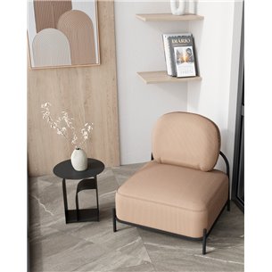 Кресло|Stool Group|Стоун велюр рельефный бежевый