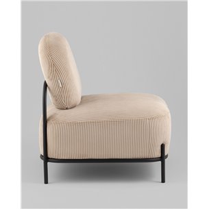 Кресло|Stool Group|Стоун велюр рельефный бежевый