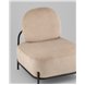Кресло|Stool Group|Стоун велюр рельефный бежевый Кресло|Stool Group|Стоун велюр рельефный бежевый