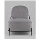 Кресло|Stool Group|Стоун велюр рельефный светло-серый Кресло|Stool Group|Стоун велюр рельефный светло-серый