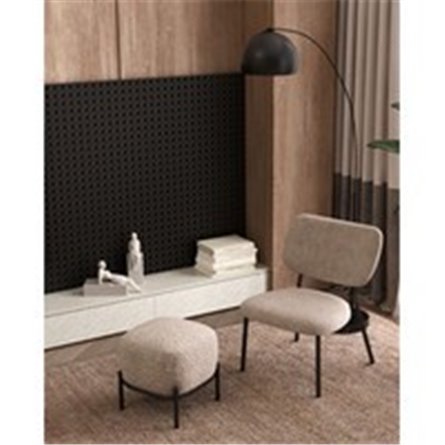 Пуф|Stool Group|Стоун ткань букле серый