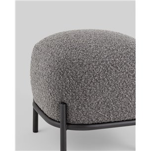 Пуф|Stool Group|Стоун ткань букле тёмно-серый