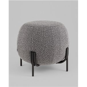 Пуф|Stool Group|Флик new ткань букле тёмно-серый
