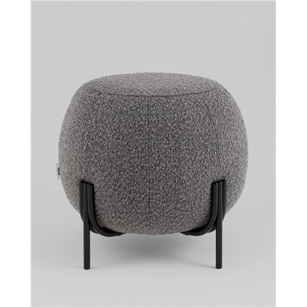 Пуф|Stool Group|Флик new ткань букле тёмно-серый