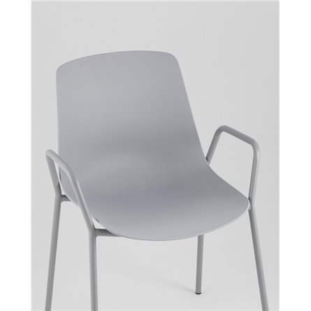 Стул|Stool Group|Kaira пластик серый
