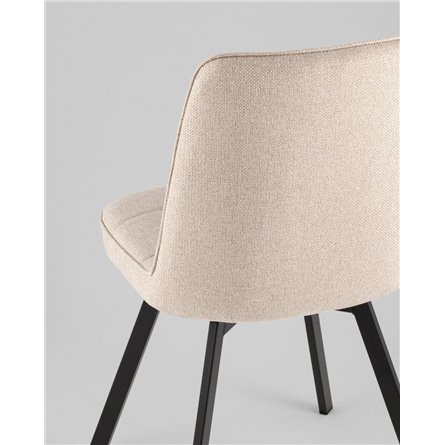 Стул|Stool Group|Pleid вращающийся кремовый
