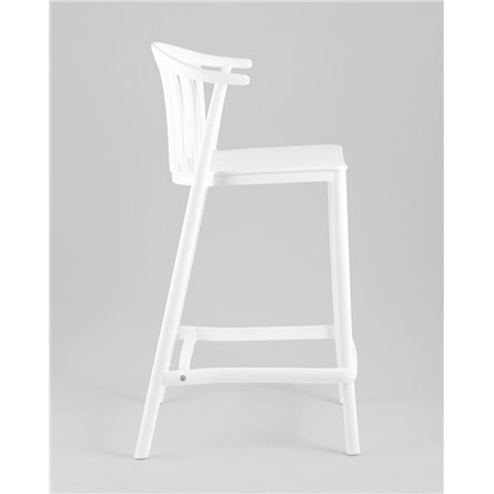 Стул полубарный|Stool Group|Campo пластик белый