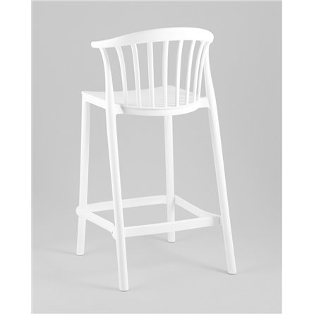 Стул полубарный|Stool Group|Campo пластик белый