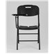 Стулья складные|Stool Group|банкетный со столиком черный Кейт, пластик, металлический каркас Стулья складные|Stool Group|банкетный со столиком черный Кейт, пластик, металлический каркас