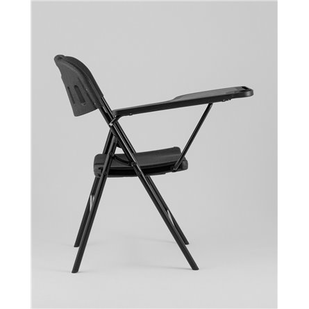 Стулья складные|Stool Group|банкетный со столиком черный Кейт, пластик, металлический каркас