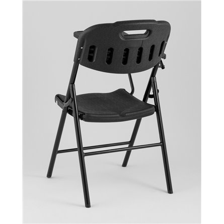 Стулья складные|Stool Group|банкетный со столиком черный Кейт, пластик, металлический каркас