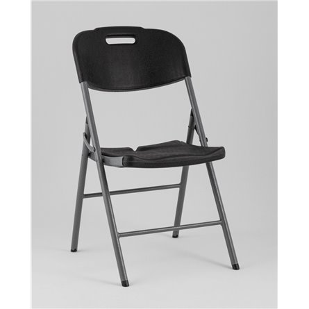 Стулья складные|Stool Group|банкетный Кейт черный, пластик, металлический каркас