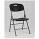 Стулья складные|Stool Group|банкетный Кейт черный, пластик, металлический каркас Стулья складные|Stool Group|банкетный Кейт черный, пластик, металлический каркас