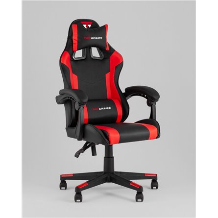 Компьютерное кресло|TopChairs|TopChairs Commander черно-красный