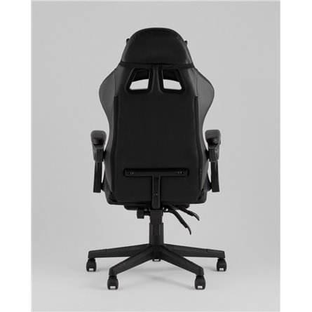 Компьютерное кресло|TopChairs|TopChairs Prophet с оттоманкой черный