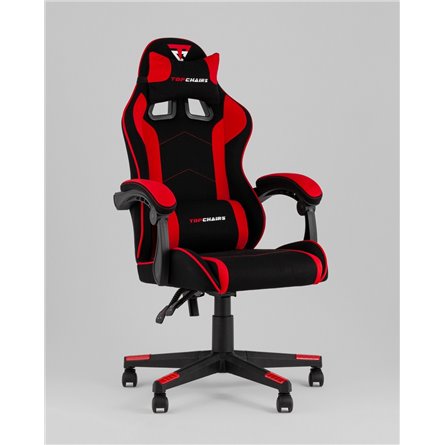 Компьютерное кресло|TopChairs|TopChairs Shadow ткань черно-красный
