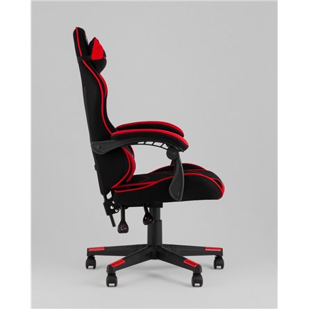 Компьютерное кресло|TopChairs|TopChairs Shadow ткань черно-красный