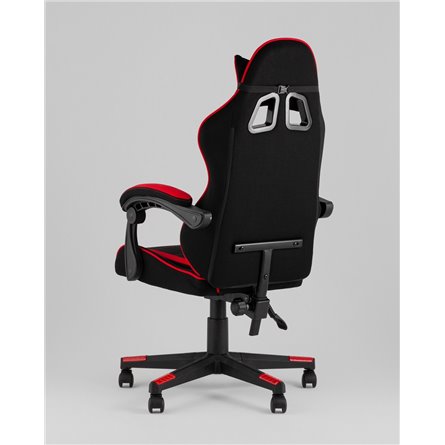 Компьютерное кресло|TopChairs|TopChairs Shadow ткань черно-красный