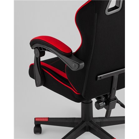 Компьютерное кресло|TopChairs|TopChairs Shadow ткань черно-красный